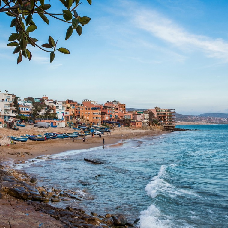 Morocco — Marrakech souks, blue Chefchaouen and the High Atlas